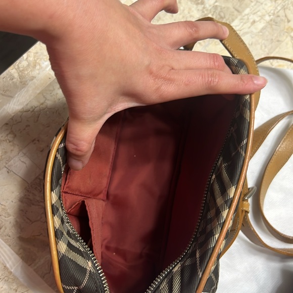 Burberry London Black Nova Check Sling Bag - Picture 12 of 12